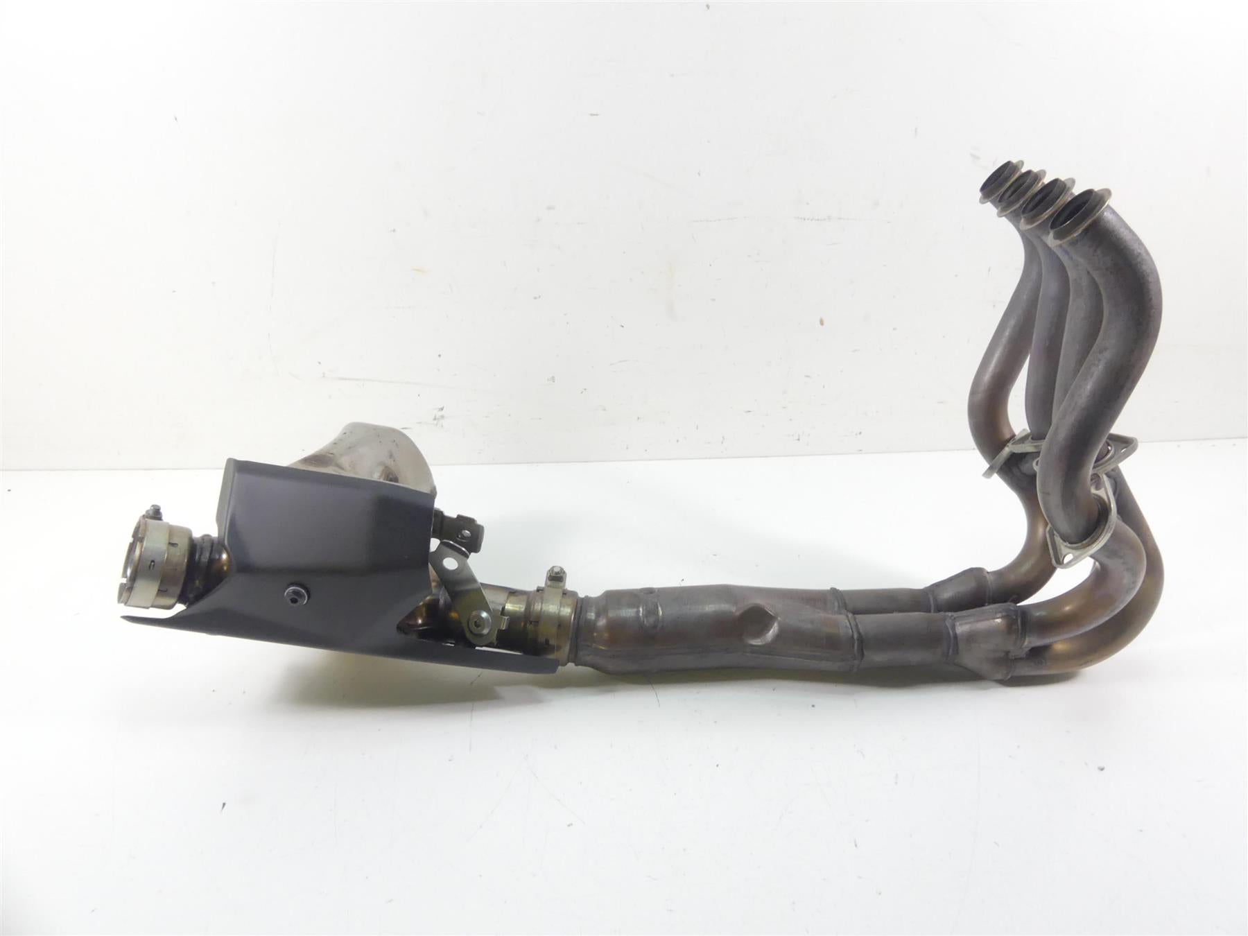 2013 Kawasaki ZX636 ZX6R Ninja Exhaust Header Pipe & Mid Camber 39178-0207 {{ shop.shopifyCountryName }} - Mototech271