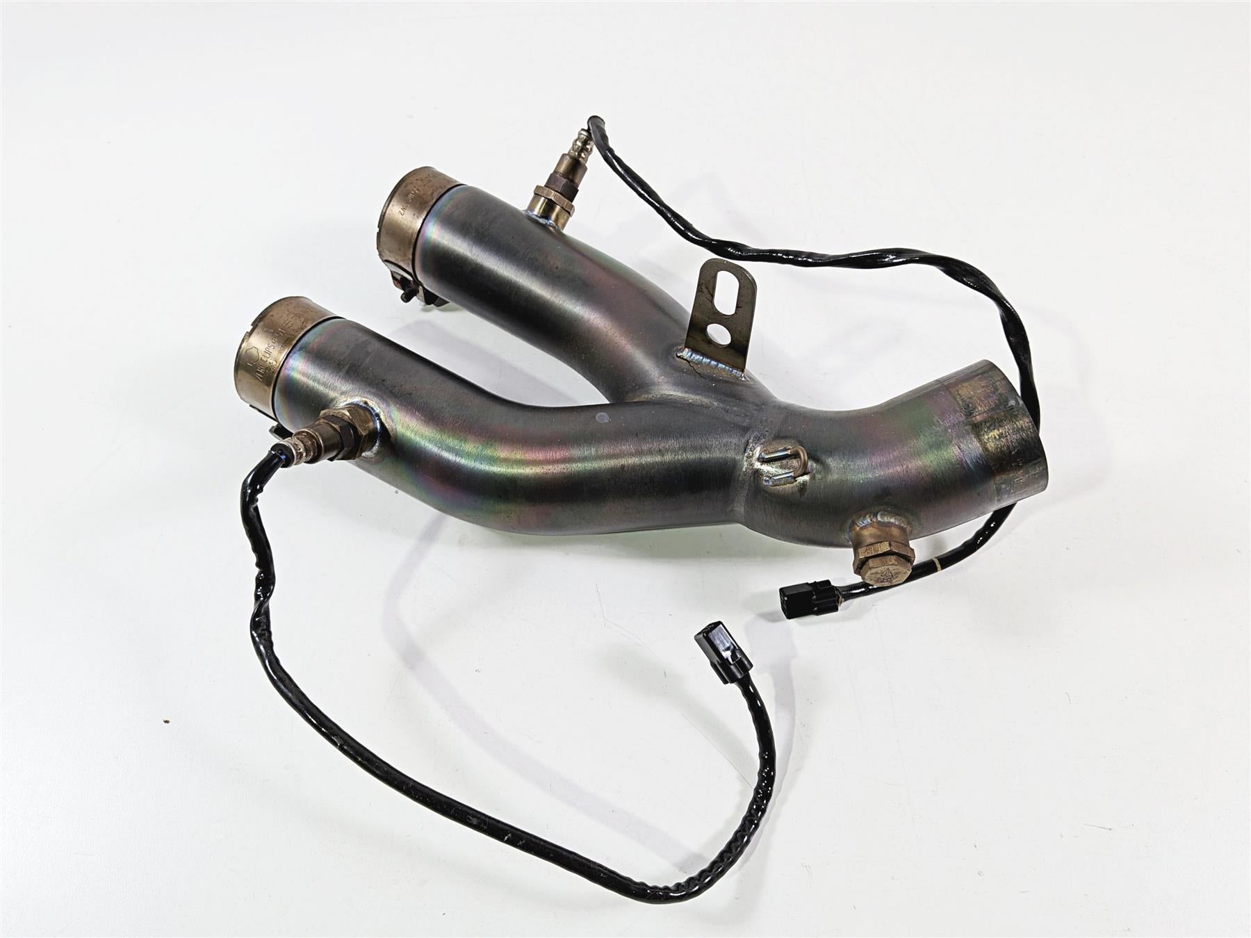 2016 Yamaha YZF R1 RN32 Titanium Aftermarket Y-Pipe Mid Section - READ {{ shop.shopifyCountryName }} - Mototech271