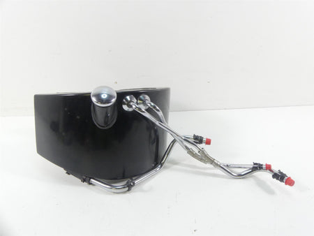 2015 Harley FLS Softail Slim Black Oil Tank & Lines Hoses 62492-01 {{ shop.shopifyCountryName }} - Mototech271