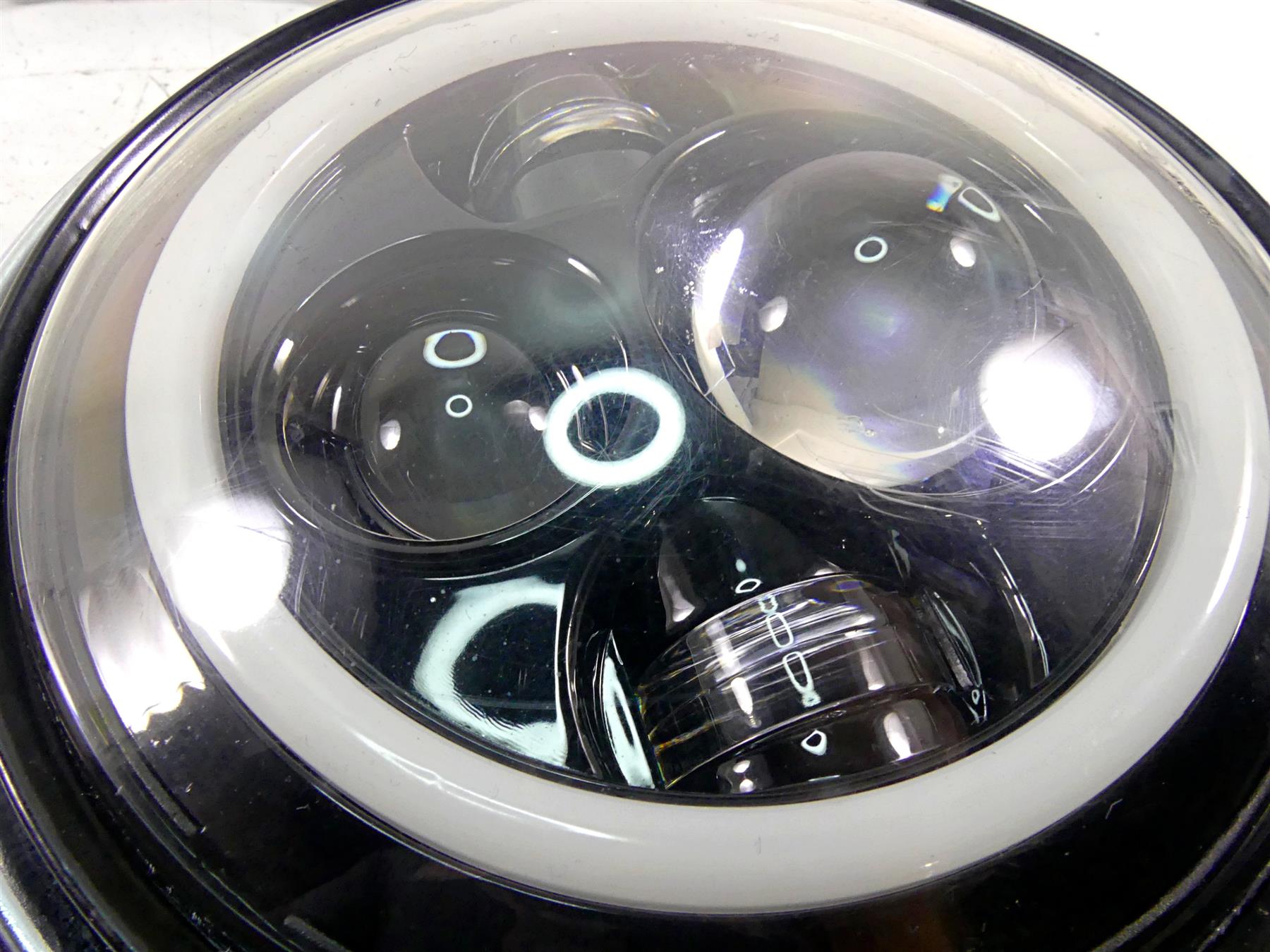 2015 Harley Touring FLHXS Street Glide Headlight Head Light Lamp Led Halo {{ shop.shopifyCountryName }} - Mototech271