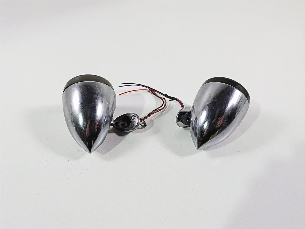 2004 Big Dog Chopper Rear Chrome Blinker Turn Signal Flasher Set BDM130-00795 {{ shop.shopifyCountryName }} - Mototech271