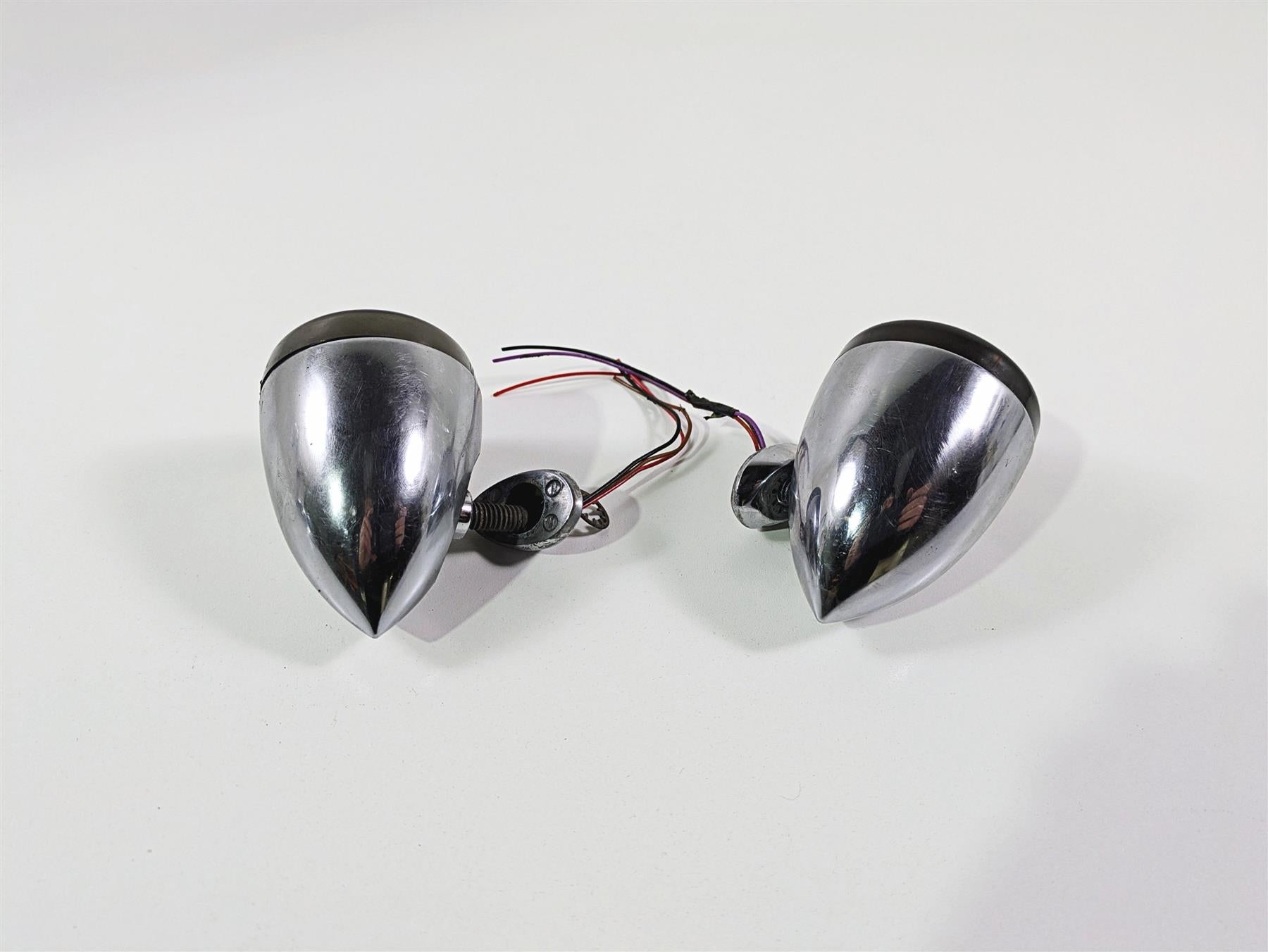 2004 Big Dog Chopper Rear Chrome Blinker Turn Signal Flasher Set BDM130-00795 {{ shop.shopifyCountryName }} - Mototech271
