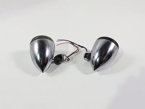 2004 Big Dog Chopper Rear Chrome Blinker Turn Signal Flasher Set BDM130-00795 | Mototech271