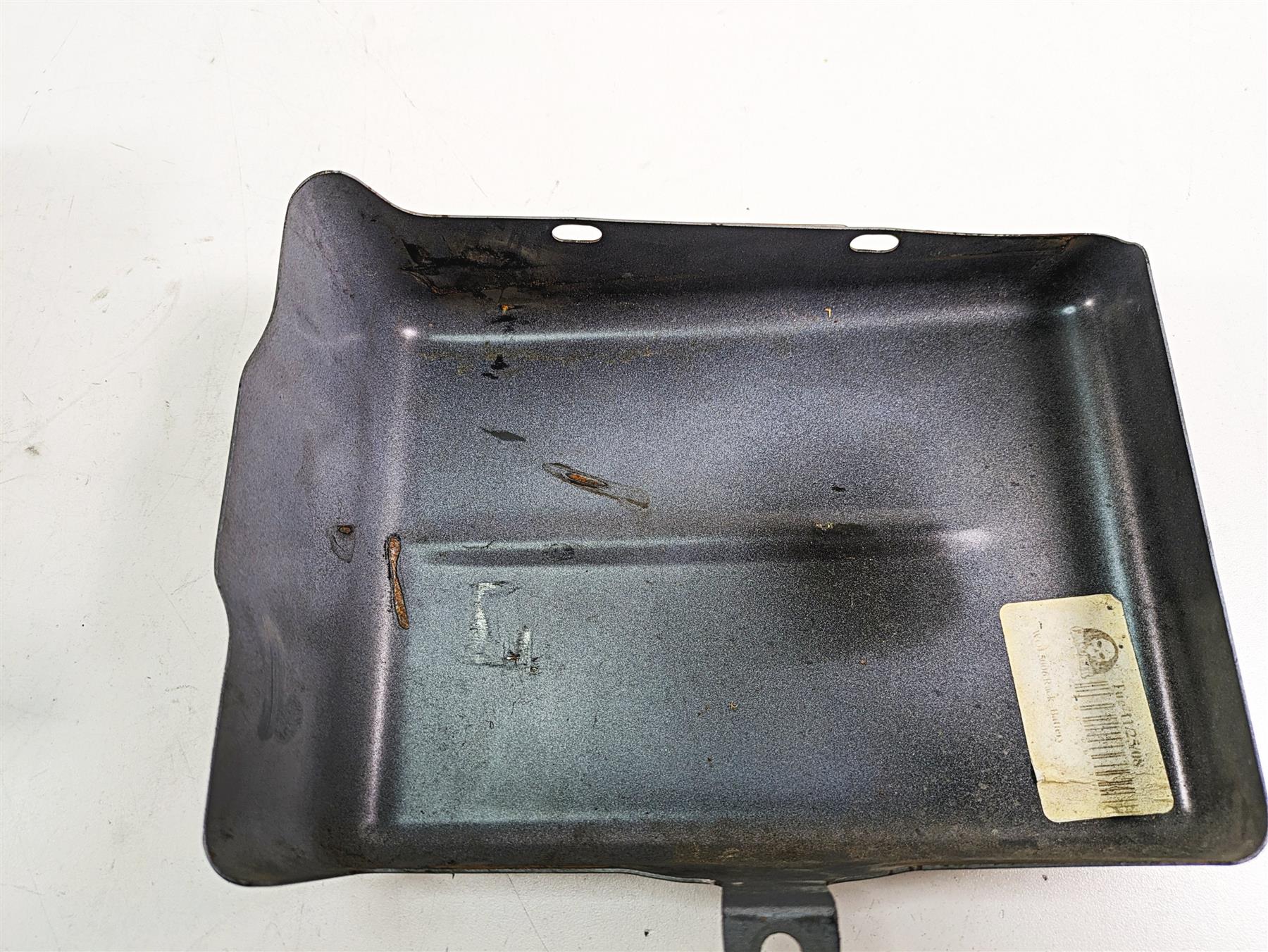 2009 Harley Dyna FXDFSE CVO Fat Bob Right Battery Tray Stay & Cover 70379-06A {{ shop.shopifyCountryName }} - Mototech271