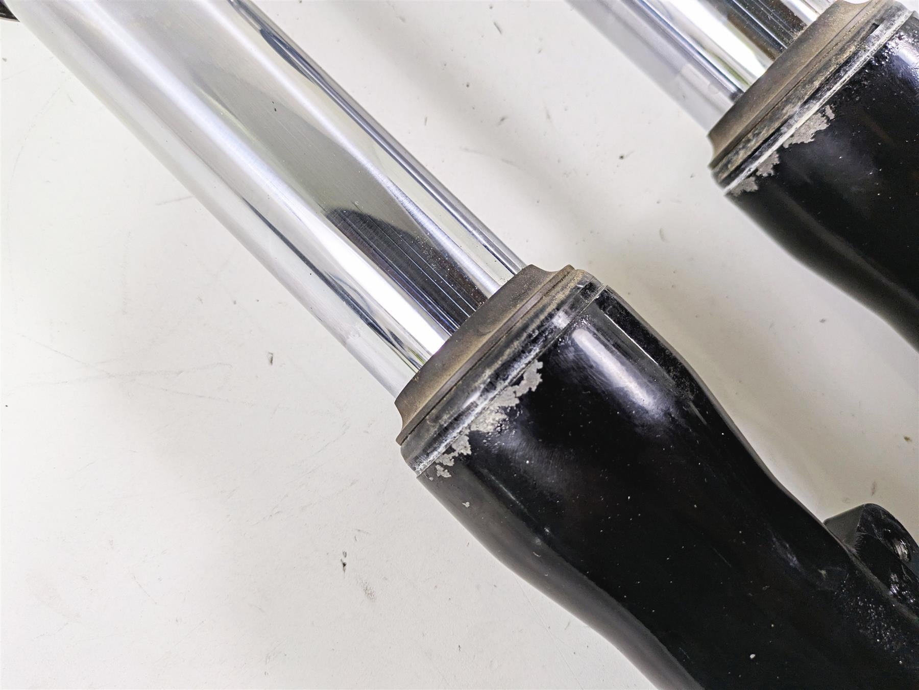 2015 Harley FXDF Dyna Fat Bob Fork Leg Set - No Leaks 49mm 48623-08A 48622-08A {{ shop.shopifyCountryName }} - Mototech271