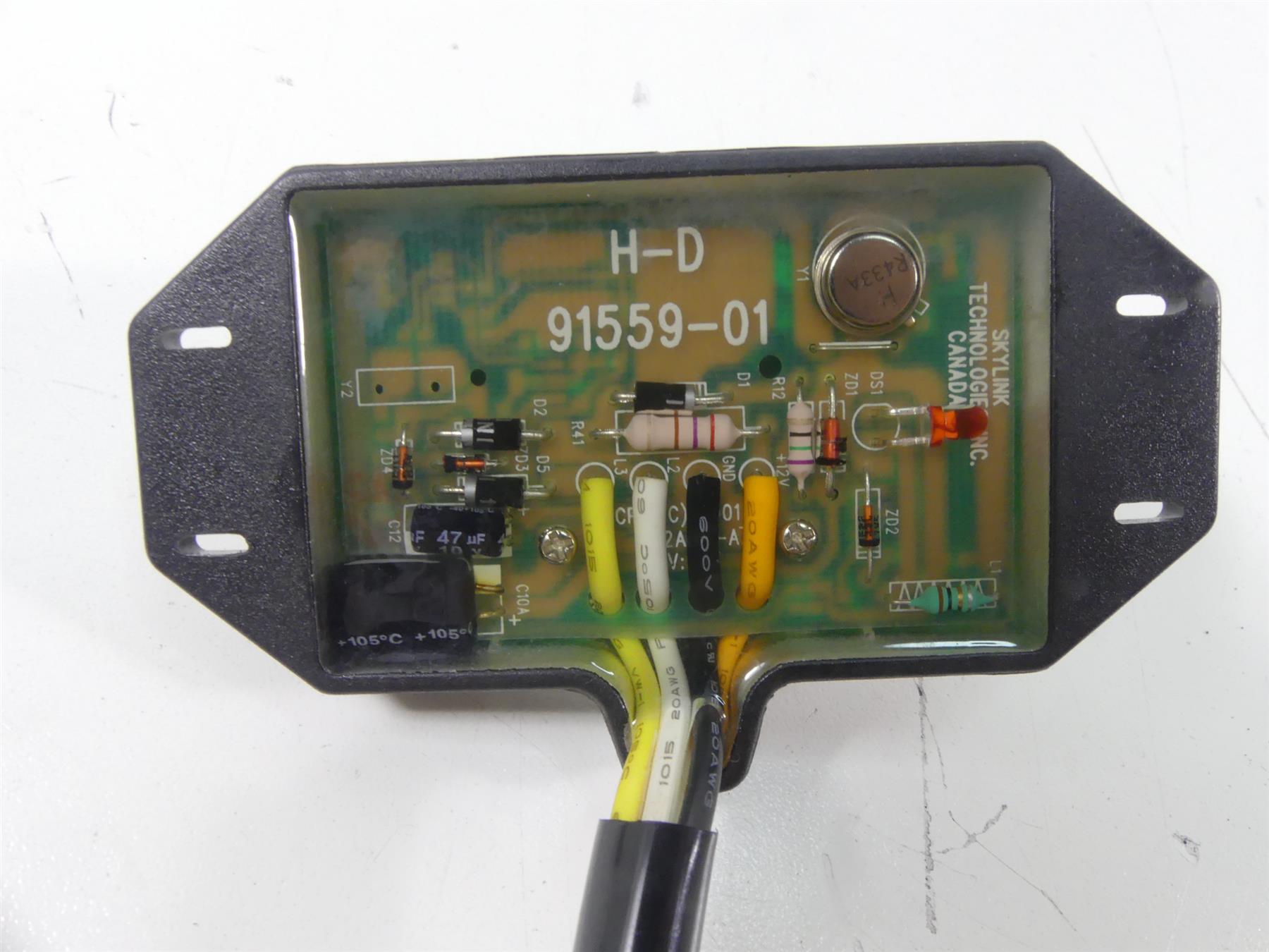 2007 Harley Touring FLHTCU SE CVO Electra Glide Garage Door Transmitter 91559-01 {{ shop.shopifyCountryName }} - Mototech271