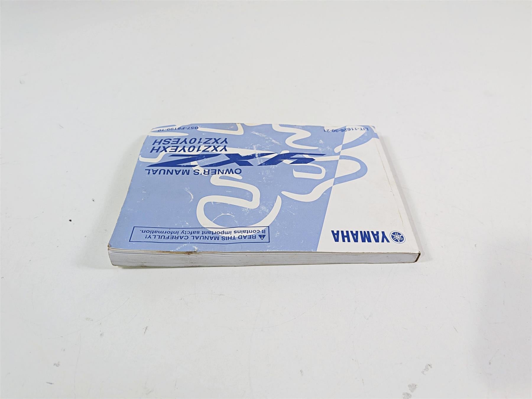 2017 Yamaha YXZ1000R EPS SS Owners Manual B57-F8199-10 YXZ10YWXH YXZ10YESH {{ shop.shopifyCountryName }} - Mototech271