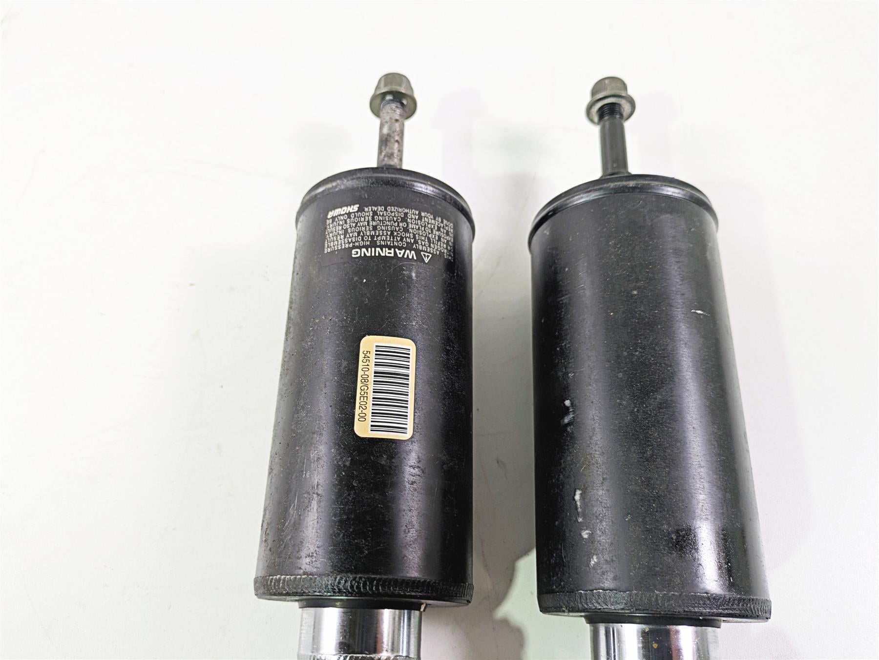 2008 Harley FXCWC Softail Rocker Straight Rear Shocks Damper Set 54510-08 {{ shop.shopifyCountryName }} - Mototech271