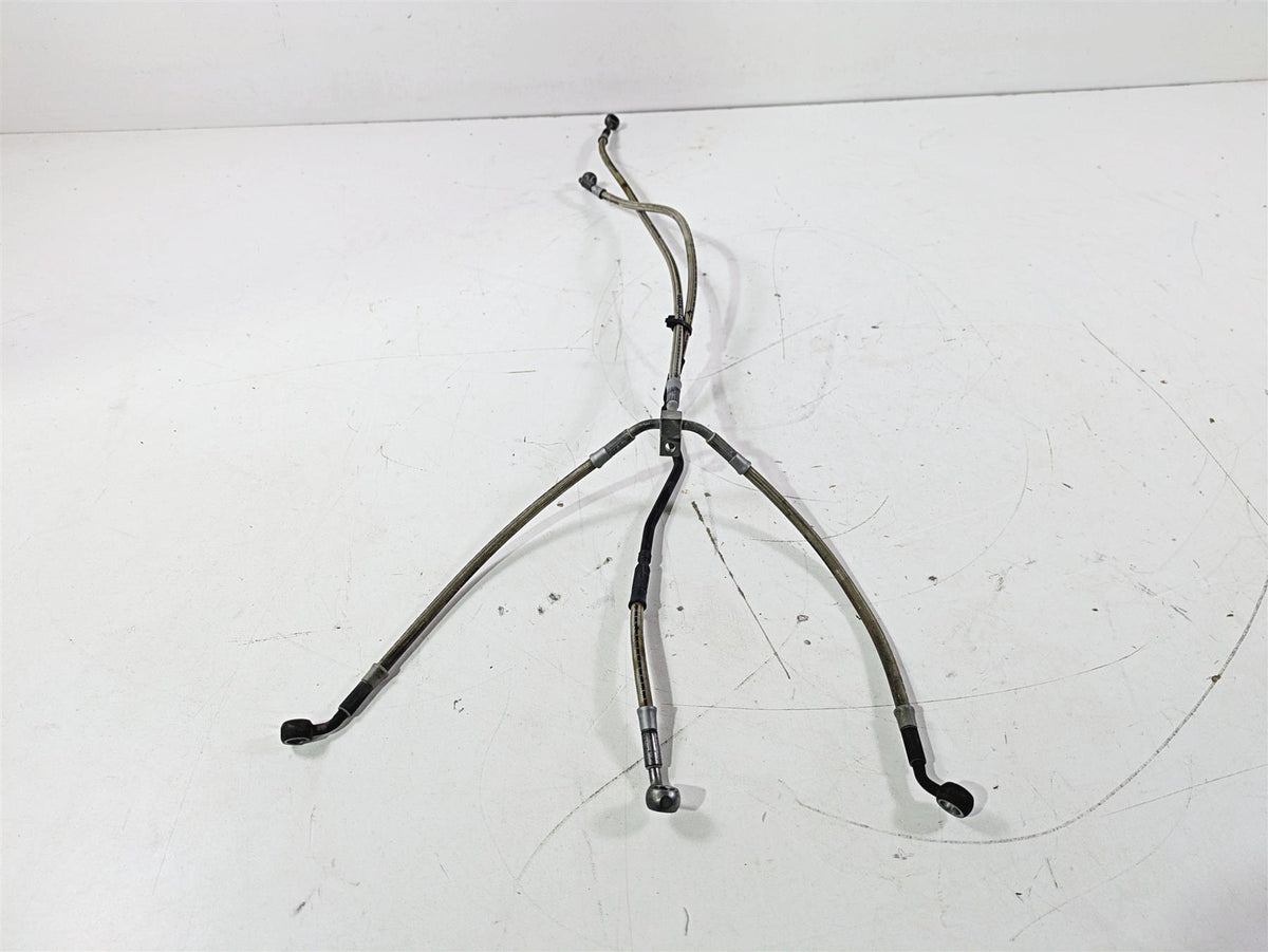 2015 BMW R1200GS Adv K51 Front Abs Brake Line Hose Set 34328526553 34328526552 {{ shop.shopifyCountryName }} - Mototech271