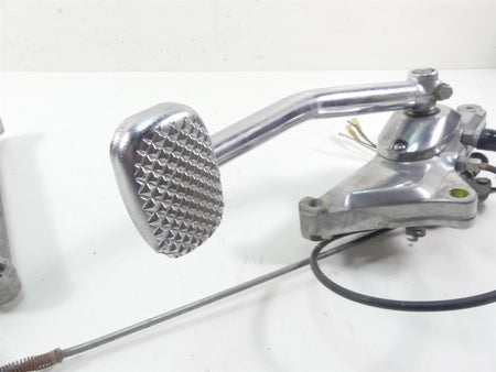 1977 Honda CB750 A Four Hondamatic Right Brake Pedal & Mounts Set 50600-393-771 {{ shop.shopifyCountryName }} - Mototech271