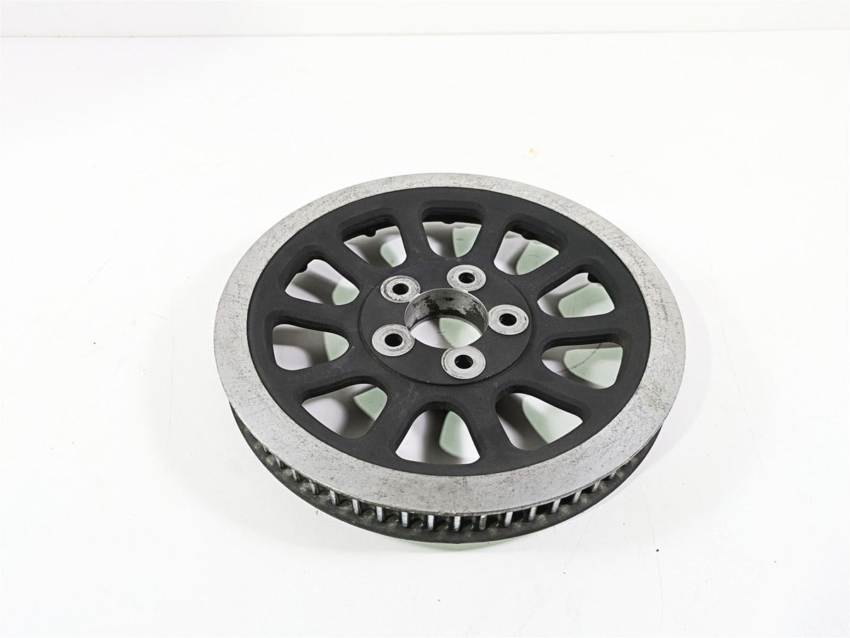 2014 Harley FXDL Dyna Low Rider Rear Drive Belt Sprocket Pulley 66T 1" 40374-07 {{ shop.shopifyCountryName }} - Mototech271
