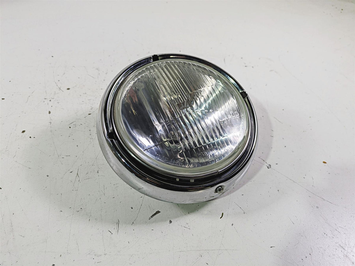 2003 Harley Touring FLHTCUI 100TH E-Glide Headlight Head Light Lamp 67728-02A {{ shop.shopifyCountryName }} - Mototech271