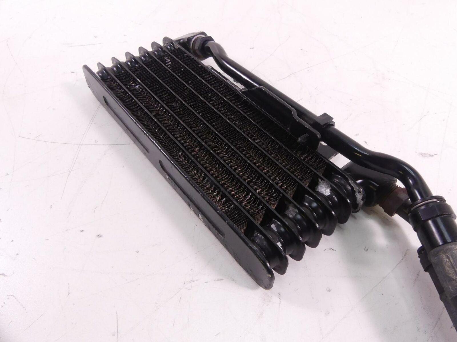 2010 Harley Sportster XR1200 X Oil Cooler Radiator With Lines 63050-08A {{ shop.shopifyCountryName }} - Mototech271