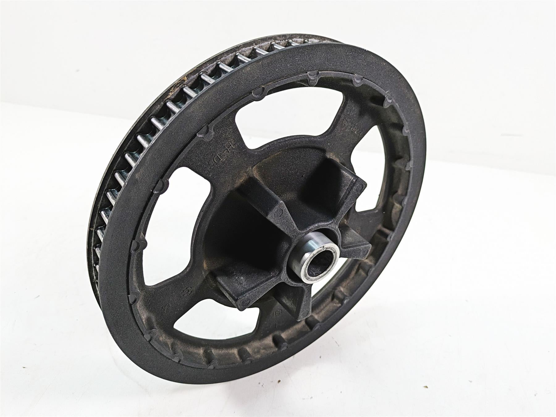 2011 Harley Touring FLTRU Road Glide Rear Drive Belt Pulley 68T 1" 37781-09 {{ shop.shopifyCountryName }} - Mototech271