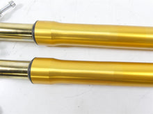 Load image into Gallery viewer, 2009 Ducati Monster 1100 S Front Straight Ohlins Fork Legs 34520261C 34420261C
