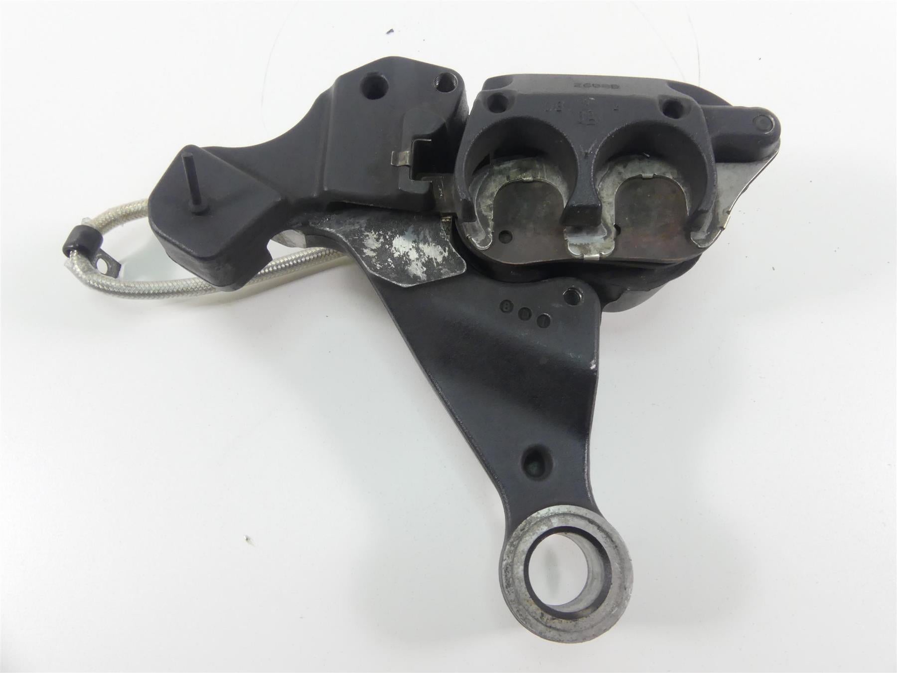 2009 Harley Dyna FXDF SE CVO Fat Bob Rear Brake Caliper 25mm Axle Hole 40908-08 {{ shop.shopifyCountryName }} - Mototech271