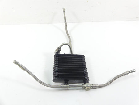 2002 Triumph Bonneville America Oil Cooler Radiator & Line Set T2100283 T2108110 {{ shop.shopifyCountryName }} - Mototech271