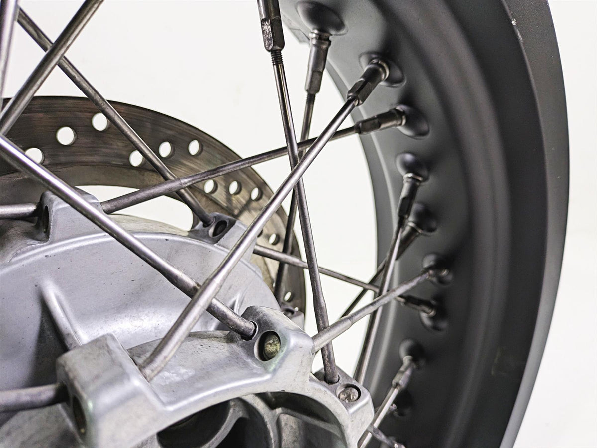 2016 Moto Guzzi Stelvio 1200 8V NTX Straight 17x4.25 Rear Wheel Spoke Rim {{ shop.shopifyCountryName }} - Mototech271
