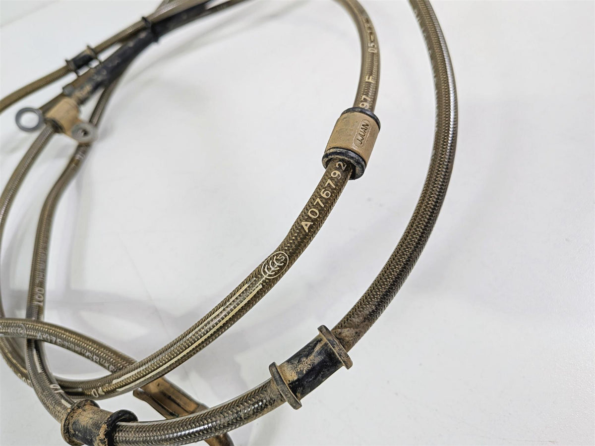 2019 Polaris RZR XP Turbo S Dynamics Front Rear Brake Line Set 1913310 1913311-Mototech271