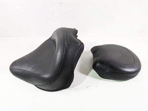 2014 Harley FLS Softail Slim Mustang Front Rear Wide Touring Seat Set 76752 | Mototech271