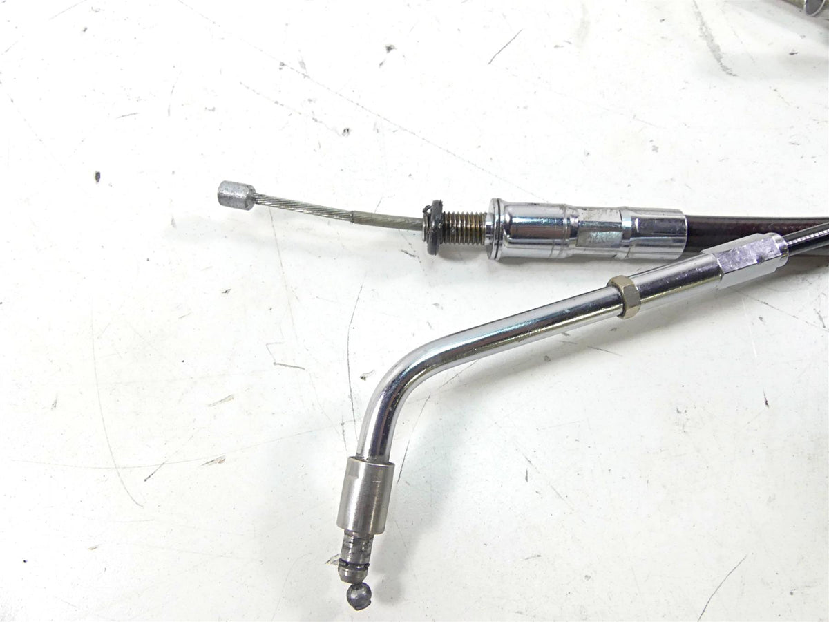 2002 Harley Touring FLHTC Electra Glide 16" Ape Hanger Clutch & Throttle Cable {{ shop.shopifyCountryName }} - Mototech271