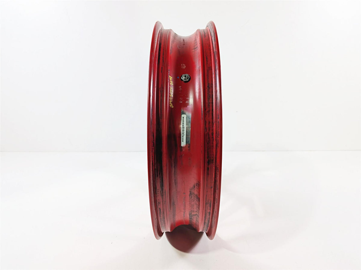 2019 Ducati 959 Panigale Straight 17x3.5 Front Wheel Red Rim 50121542AA {{ shop.shopifyCountryName }} - Mototech271