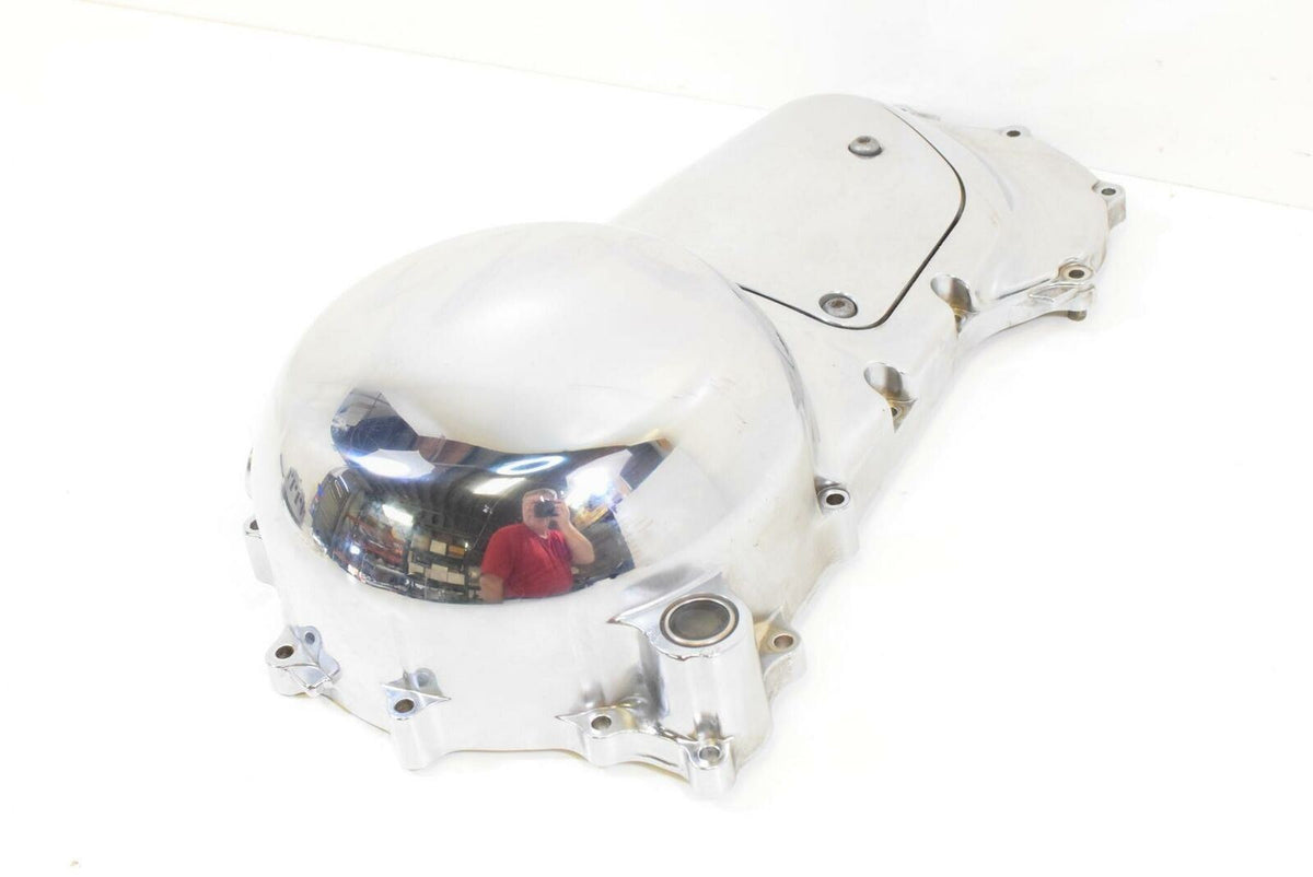 2004 Suzuki VZ1600 Marauder Chrome Left Engine Clutch Side Cover K1409-11297 {{ shop.shopifyCountryName }} - Mototech271