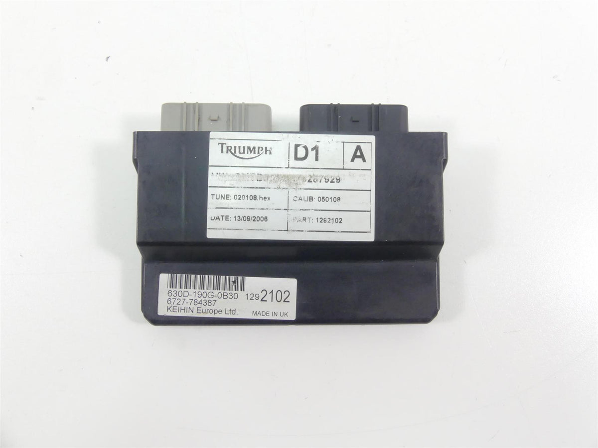 2006 Triumph Daytona 675 Keihin Cdi Ecu Ecm Engine Control Module T1292102 {{ shop.shopifyCountryName }} - Mototech271