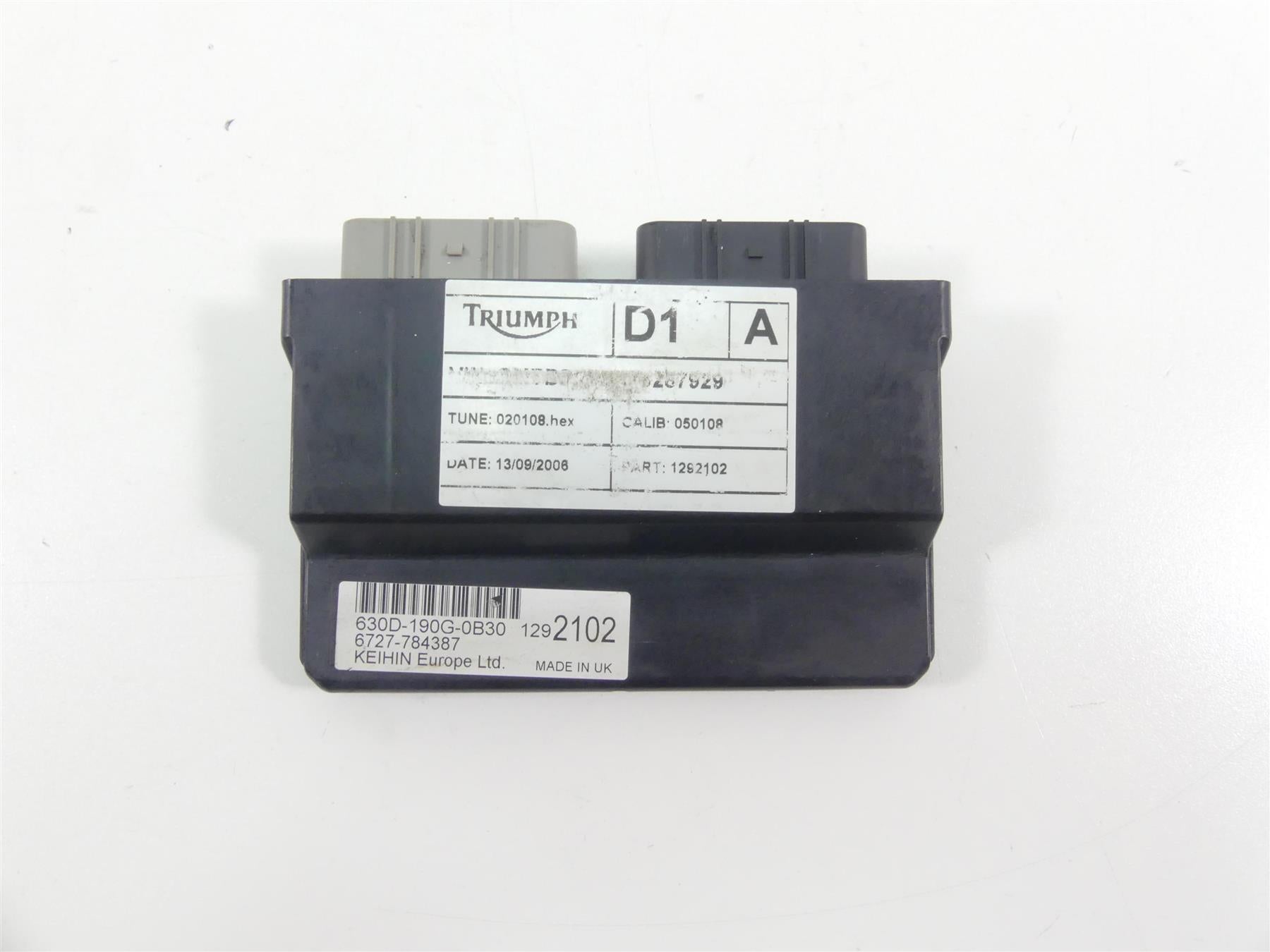 2006 Triumph Daytona 675 Keihin Cdi Ecu Ecm Engine Control Module T1292102 {{ shop.shopifyCountryName }} - Mototech271