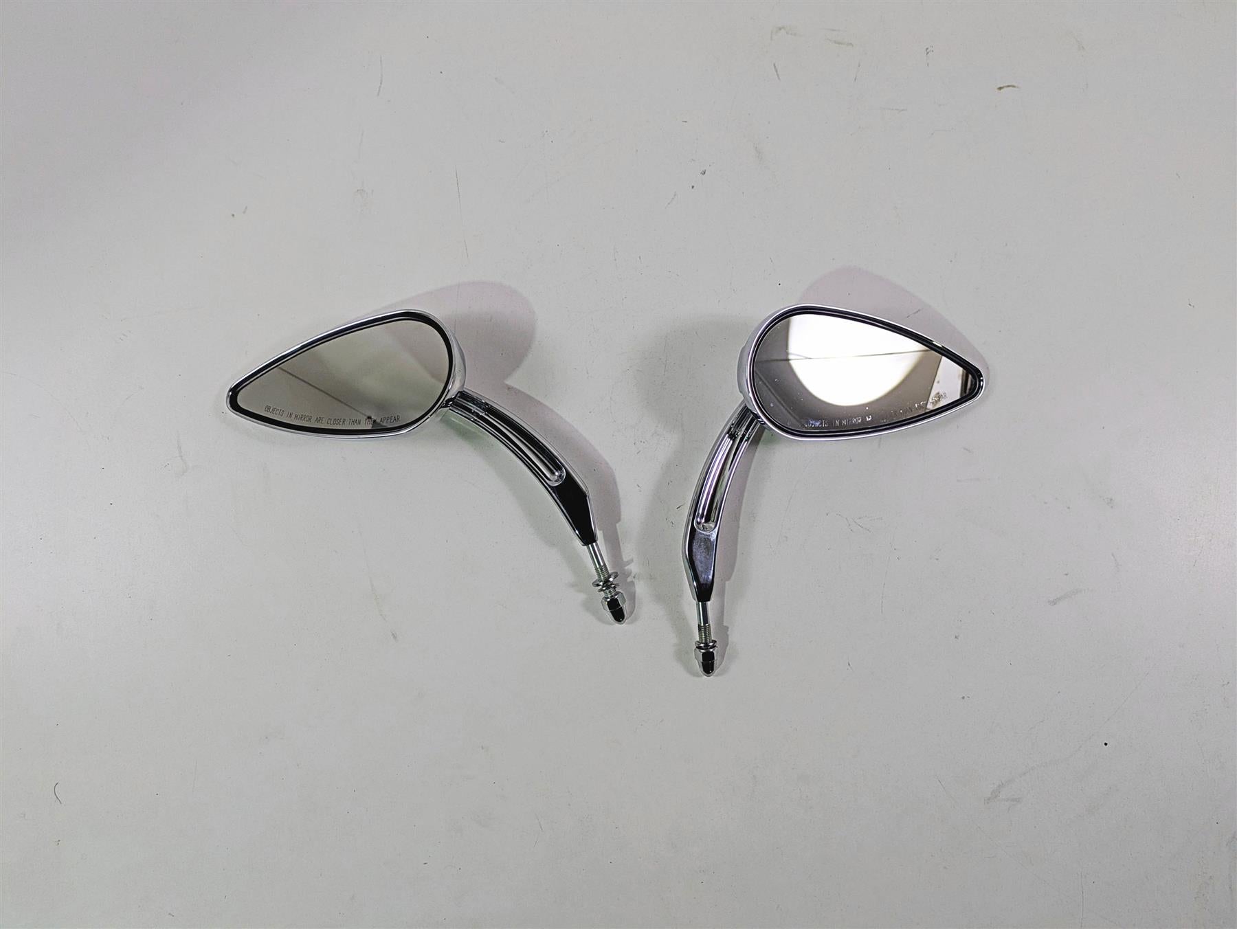2004 Harley Softail FXSTDI Deuce Willie G Teardrop Chrome Mirror 56000394 {{ shop.shopifyCountryName }} - Mototech271