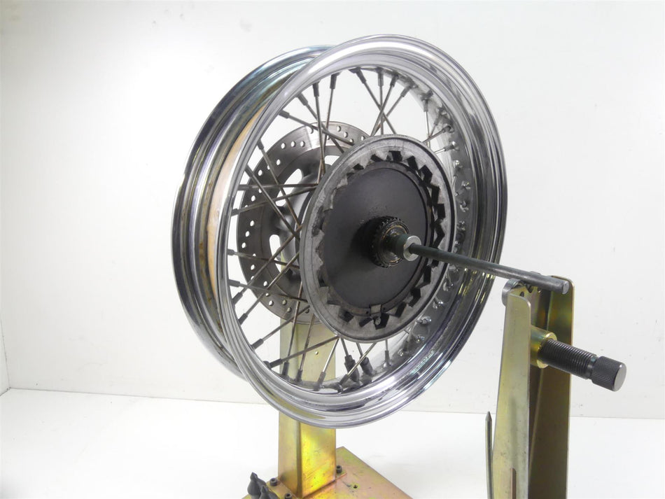 2001 Moto Guzzi California Sp 1100 Straight 17x3.5 Rear Wheel Rim GU03630640 {{ shop.shopifyCountryName }} - Mototech271