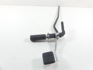 2014 Harley FXDF Dyna Fat Bob Front Right Fw Foot Peg & Brake Pedal 42481-03A | Mototech271