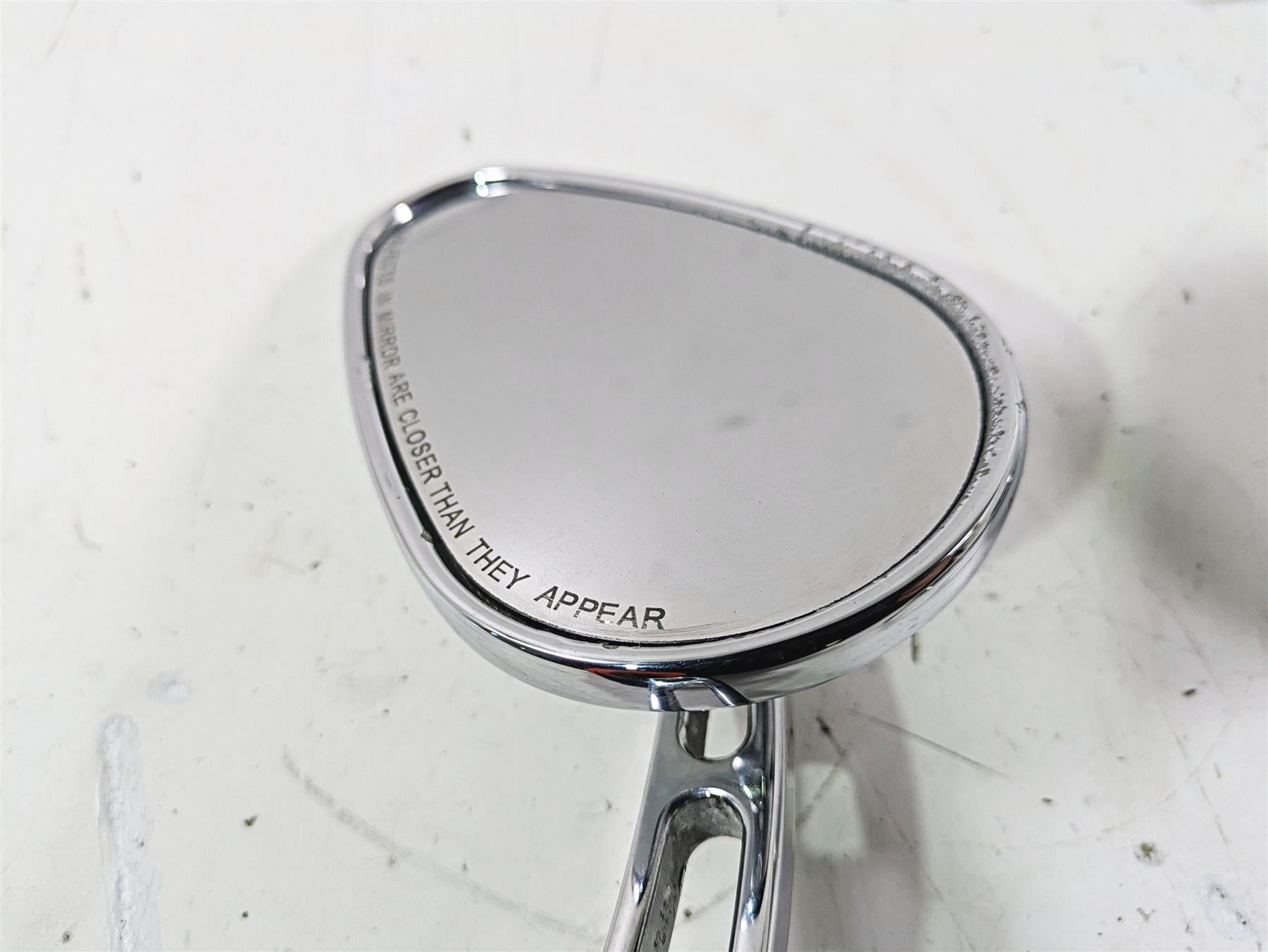 2007 Harley Touring FLHTCU SE CVO E-Glide Chrome Mirror Set - Pits 91951-07 {{ shop.shopifyCountryName }} - Mototech271