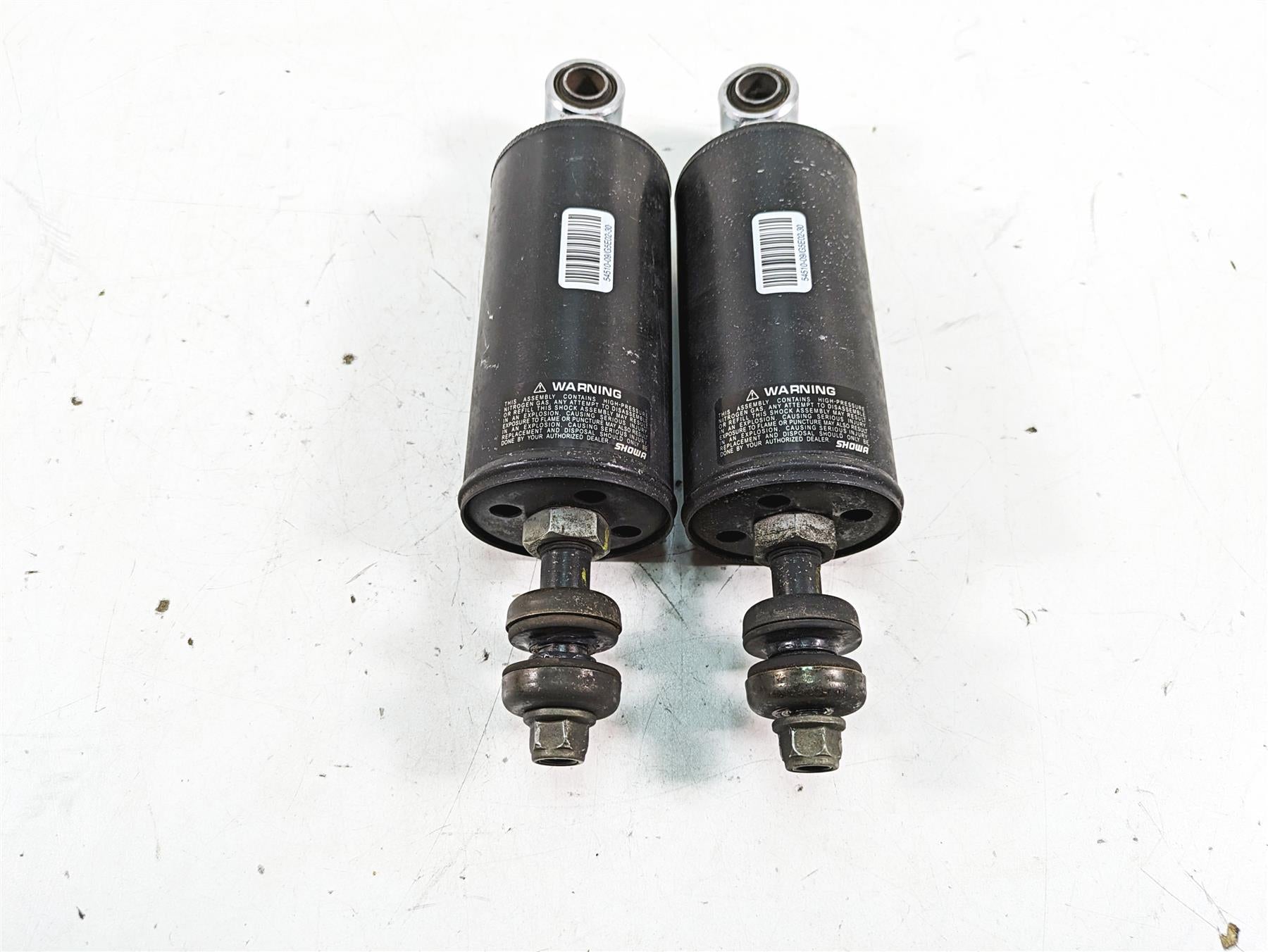 2009 Harley FXCWC Softail Rocker C Showa Rear Shock Damper Set 54510-09 {{ shop.shopifyCountryName }} - Mototech271