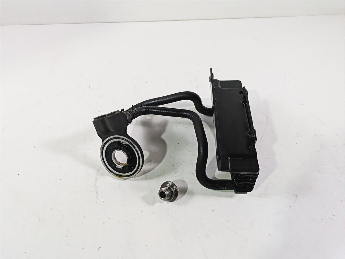 2010 Harley Touring FLHX Street Glide Oil Cooler Lines & Flange Set 63083-11A {{ shop.shopifyCountryName }} - Mototech271