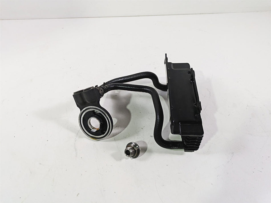 2010 Harley Touring FLHX Street Glide Oil Cooler Lines & Flange Set 63083-11A {{ shop.shopifyCountryName }} - Mototech271