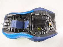 Load image into Gallery viewer, 2011 Harley Touring FLHTCUSE CVO E-Glide Seat Blue Heated Alligator Skin 54112-11 | Mototech271
