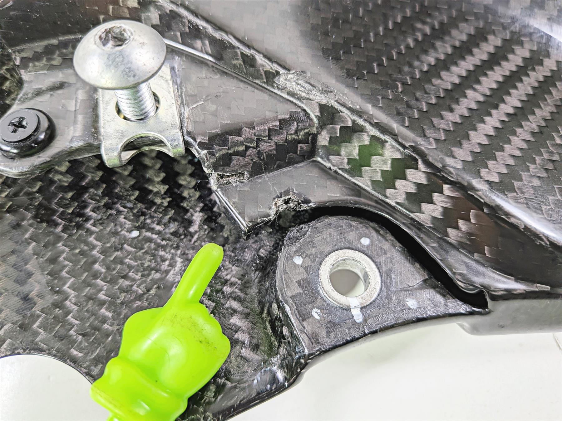 2022 Yamaha YZF R1 R1M RN65 Rear Right Tail Carbon Cover Fairing B4S-21721-00-00-Mototech271