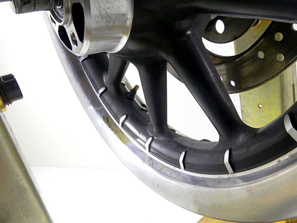2003 Harley Touring FLHTCI E-Glide 100TH 16x3 9 Spoke Rear Wheel Rim 43402-00B {{ shop.shopifyCountryName }} - Mototech271