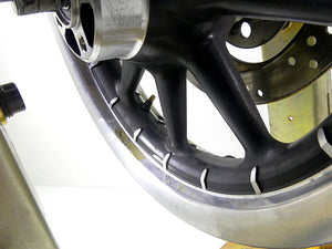 2003 Harley Touring FLHTCI E-Glide 100TH 16x3 9 Spoke Rear Wheel Rim 43402-00B