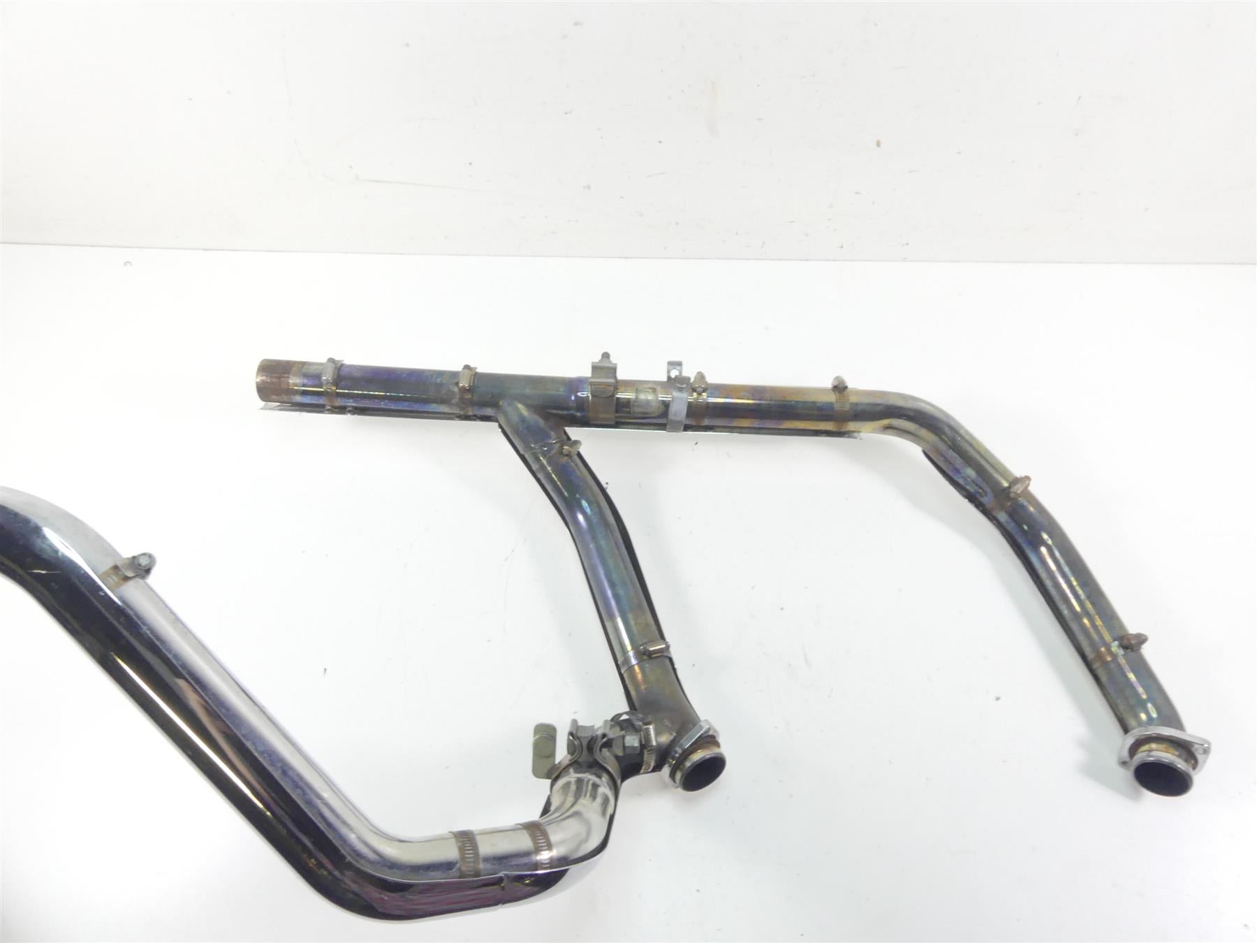 1999 Harley Touring FLHTCUI Electra Glide Nice Oem Exhaust Header Set 65626-98C {{ shop.shopifyCountryName }} - Mototech271