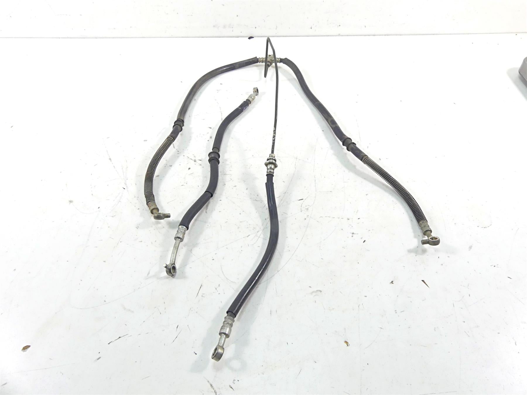 2017 Yamaha YFM Raptor 700R SE Front Rear Brake Line Hose Set 1PE-F5872-00-00 {{ shop.shopifyCountryName }} - Mototech271