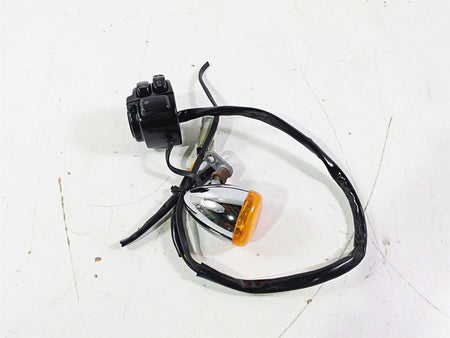2009 Harley FXCWC Softail Rocker Left Hand Control Switch + Turn Signal 71682-06 {{ shop.shopifyCountryName }} - Mototech271