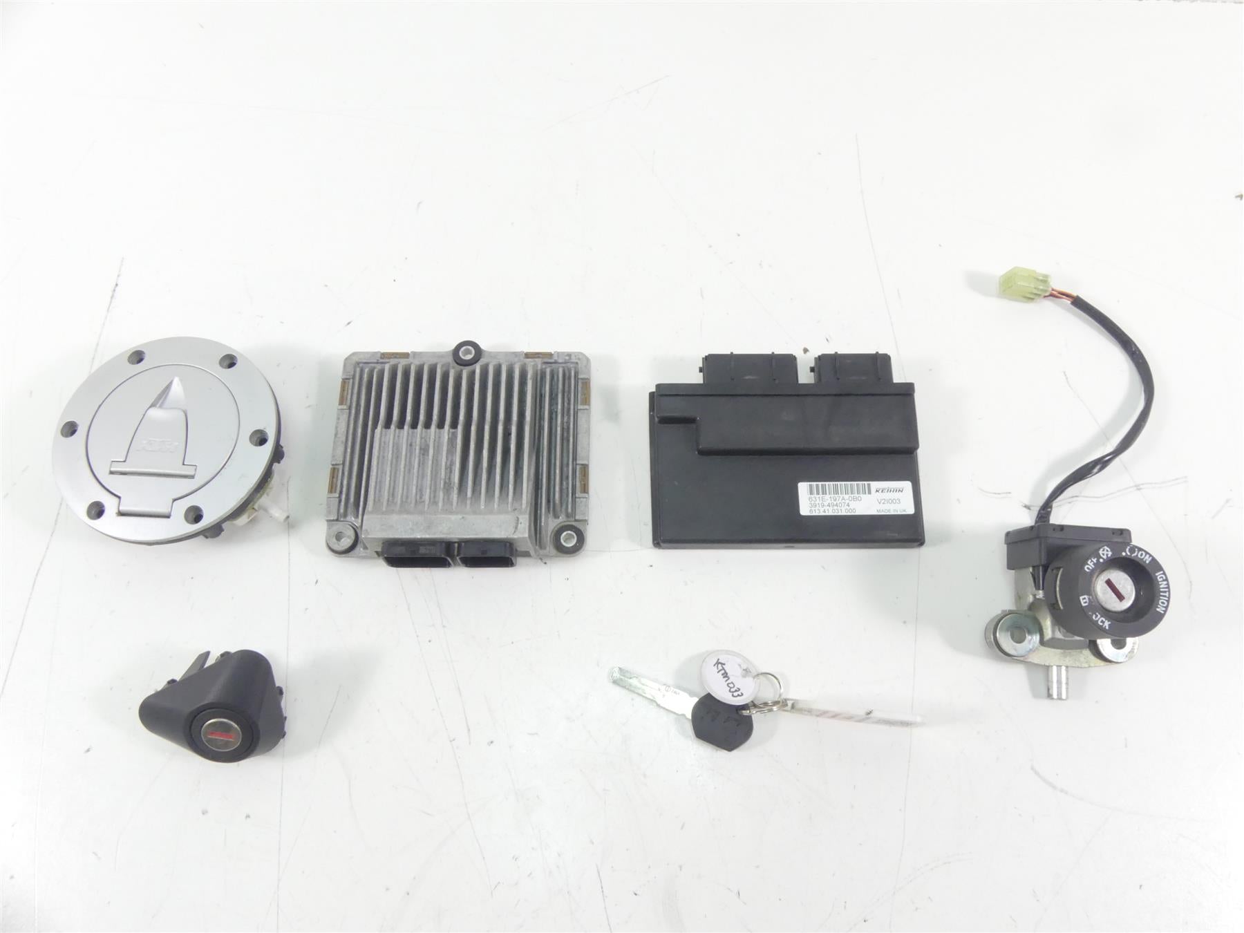 2015 KTM 1190 Adventure R Ignition Switch Cdi Ecu Ecm Key Lock Set 60311066100 | Mototech271
