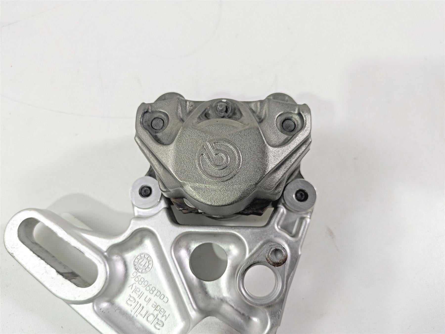 2017 Aprilia RSV 1100 Tuono V4 Factory Brembo Rear Brake Caliper & Mount B044357 {{ shop.shopifyCountryName }} - Mototech271