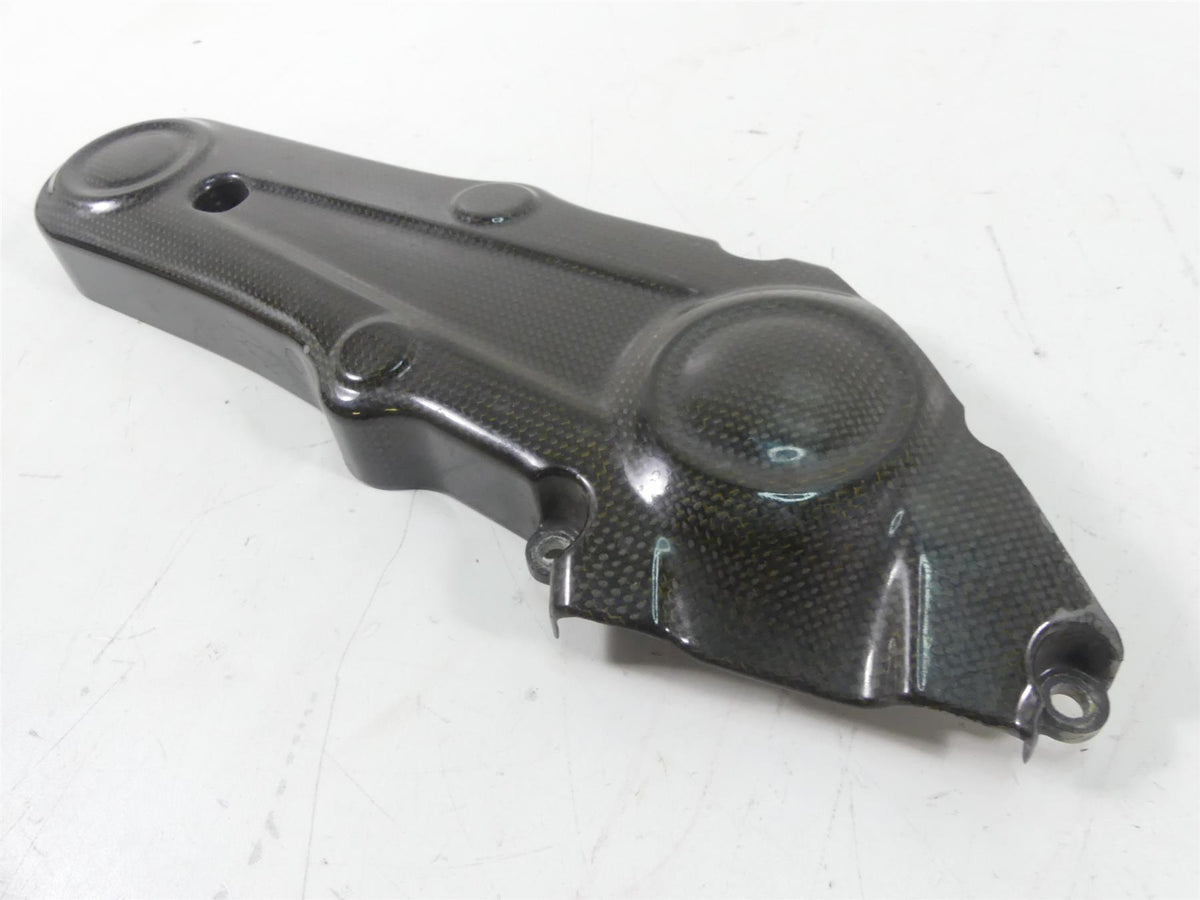 2011 Ducati Hypermotard 1100 SP Carbon Fiber Timing Belt Cover Set 24511041A {{ shop.shopifyCountryName }} - Mototech271