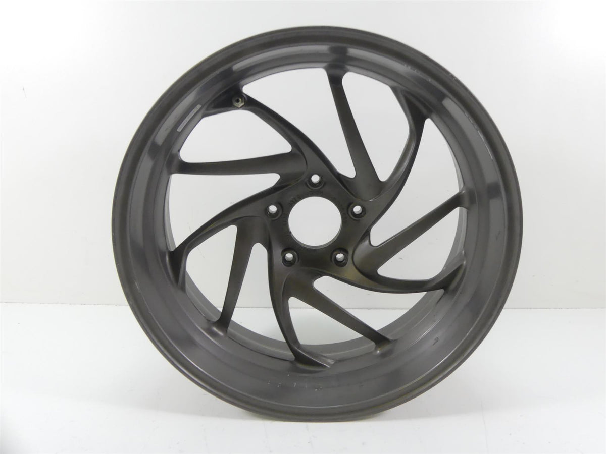 2015 BMW K1600GT K48 Straight Grey Rear Wheel Rim 17x6 36318529042 8528659 {{ shop.shopifyCountryName }} - Mototech271