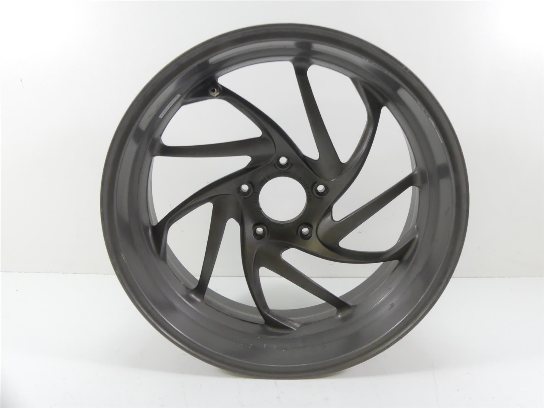 2015 BMW K1600GT K48 Straight Grey Rear Wheel Rim 17x6  36318529042 8528659 | Mototech271