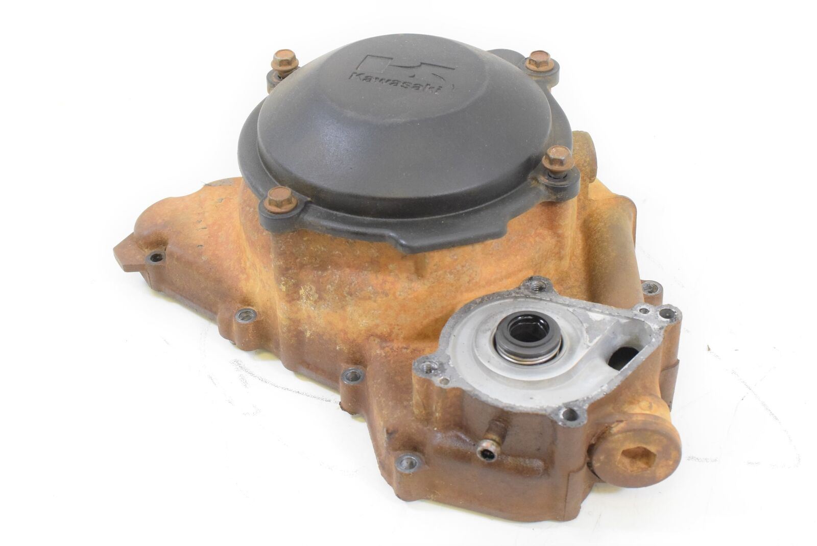 2011 Kawasaki KVF750 DBF Bruteforce 4X4I Stator Generator Engine Cover 14031-011 {{ shop.shopifyCountryName }} - Mototech271