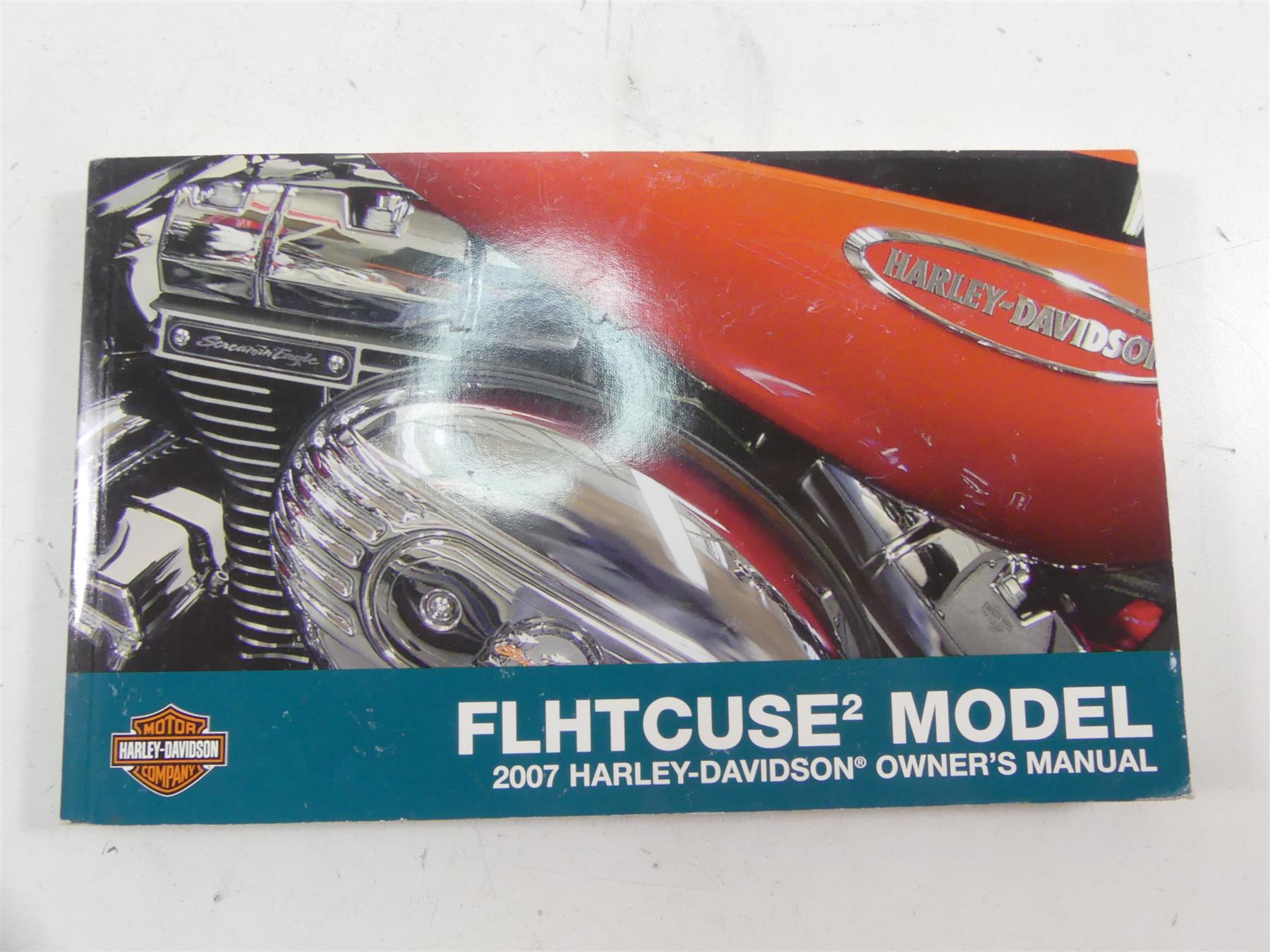 2007 Harley FLHTCU SE CVO Electra Glide Owners Manual Set 99738-07 {{ shop.shopifyCountryName }} - Mototech271